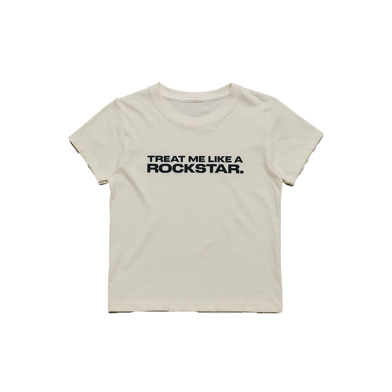 ROCKSTAR BABY T-SHIRT - WHITE